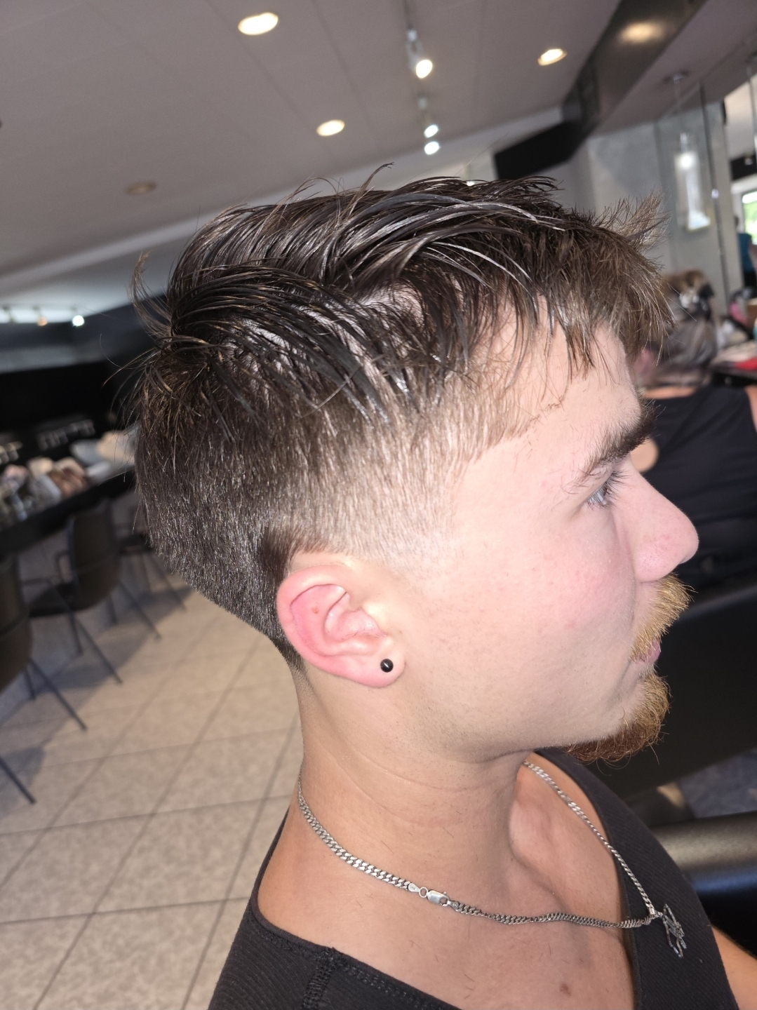 Side profile fade by Abderrahmane